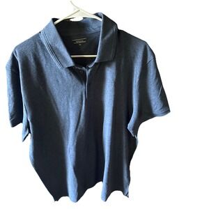 Monoprix Men's Polo shirt  Blue XXL 100% Organic Cotton